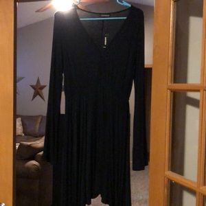 Black Jersey Express Dress